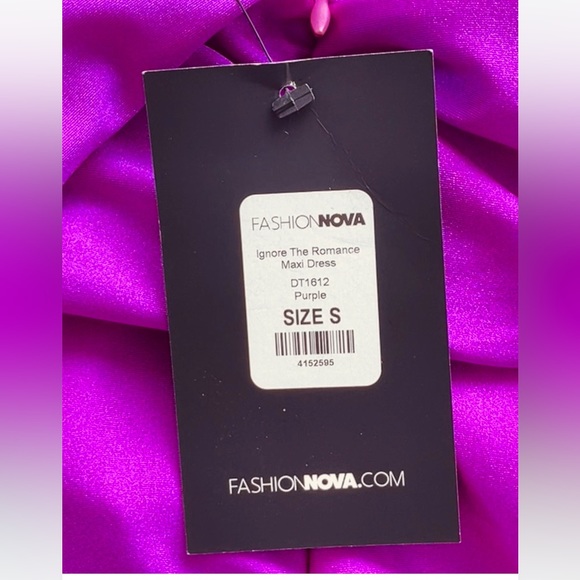 FASHION NOVA Ignore The Romance Maxi Dress – Purple - Picture 11 of 11